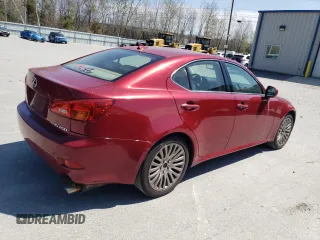 2007 Lexus IS 250 with VIN JTHCK262572010466, listed as a Copart auction lot 54299585 with 182,238 mi miles and Clean Title. Bid and sale history available at carsss.com. Image 3.