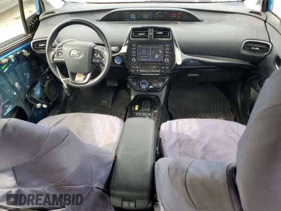 2020 Toyota Prius LE with VIN JTDL9RFU4L3020885, listed as a Copart auction lot 46691465 with 75,913 mi miles and Salvage title. Bid and sale history available at DreamBid. Image 8.