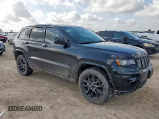 2017 Jeep Grand Cherokee Altitude with VIN 1C4RJEAG2HC854348, listed as a Copart auction lot 60745715 with 87,594 mi miles and Salvage title. Bid and sale history available at DreamBid. Image 4.