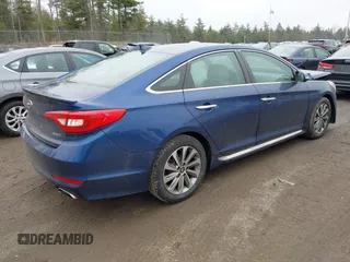 2016 Hyundai Sonata Sport with VIN 5NPE34AF1GH325597, listed as a IAAI auction lot 41996753 with 139,616 mi miles and . Bid and sale history available at DreamBid. Image 4.