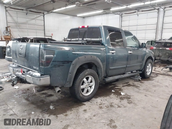2004 Nissan Titan LE with VIN 1N6AA07B14N511618, listed as a IAAI auction lot 41336419 with 195,863 mi miles and . Bid and sale history available at carsss.com. Image 4.