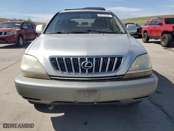 2002 Lexus RX 300 with VIN JTJHF10U120242564, listed as a Copart auction lot 53310145 with 288,123 mi miles and Clean Title. Bid and sale history available at carsss.com. Image 5.