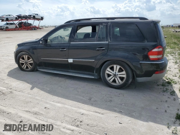2008 Mercedes-Benz GL-Class 4.6L with VIN 4JGBF71E28A356784, listed as a Copart auction lot 52290805 with 189,994 mi miles and Salvage Title. Bid and sale history available at carsss.com. Image 2.
