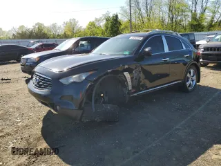 2009 Infiniti FX with VIN JNRAS18W79M158466, listed as a Copart auction lot 54892095 with 165,920 mi miles and Salvage title. Bid and sale history available at DreamBid. Image 1.