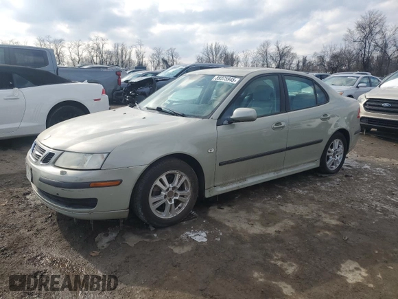 2006 Saab 9-3 z VIN YS3FD49Y361019720, wystawiony jako Copart lot #89375945 z przebiegiem 78 911 mil mil oraz Czysty tytuł • Clean title. Historia ofert i sprzedaży dostępna na DreamBid. Obrazek 1.