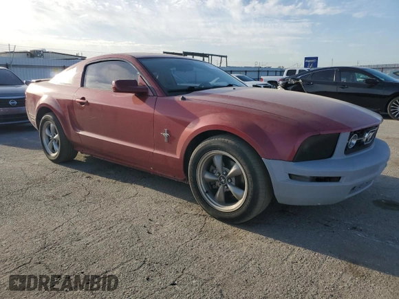 2008 Ford Mustang Deluxe with VIN 1ZVHT80NX85171791, listed as a Copart auction lot 54191105 with 167,800 mi miles and Clean Title. Bid and sale history available at carsss.com. Image 4.
