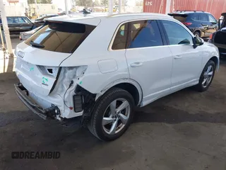 2019 Audi Q3 Premium Plus with VIN WA1BECF31K1070286, listed as a IAAI auction lot 42688823 with 51,392 mi miles and . Bid and sale history available at DreamBid. Image 4.