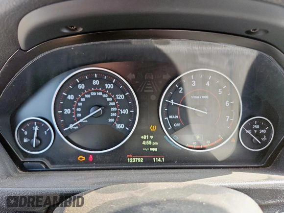 2013 BMW 3 Series 335i с VIN WBA3A9C55DF477092, выставлен на аукционе Copart как лот 59199995 с пробегом 123 792 миль миль и Чистый • Clean title. История ставок и продаж доступна на DreamBid. Изображение 9.