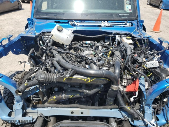 2024 Ford Bronco Badlands with VIN 1FMEE9BP5RLA31676, listed as a Copart auction lot 52140665 with 0 mi miles and Salvage Title. Bid and sale history available at carsss.com. Image 12.