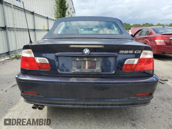 2003 BMW 3 Series 325Ci с VIN WBABS33423PG90834, выставлен на аукционе Copart как лот 57412005 с пробегом 115 013 миль миль и Списание • Salvage title. История ставок и продаж доступна на DreamBid. Изображение 6.