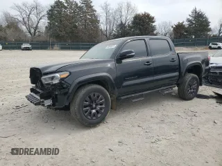 2022 Toyota Tacoma Limited with VIN 3TMGZ5AN7NM512841, listed as a Copart auction lot 48046375 with 16,413 mi miles and Salvage title. Bid and sale history available at DreamBid. Image 1.
