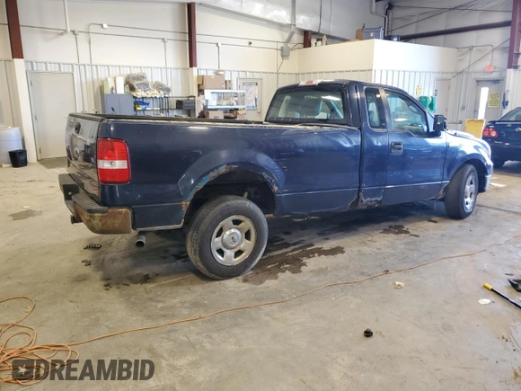 2005 Ford F-150 XL with VIN 1FTRF12W15NA34990, listed as a Copart auction lot 48119125 with 0 mi miles and Clean Title. Bid and sale history available at carsss.com. Image 3.