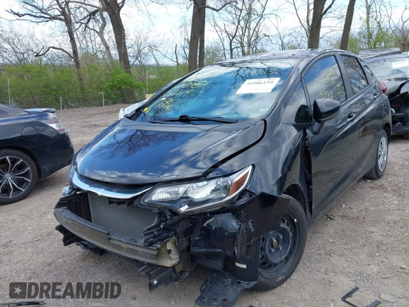 2020 Honda Fit LX with VIN 3HGGK5H43LM717119, listed as a IAAI auction lot 41986159 with 45,976 mi miles. Bid and sale history available at carsss.com. Image 6.