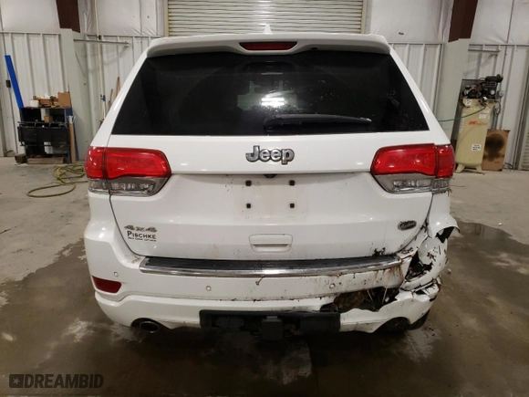 2018 Jeep Grand Cherokee Overland with VIN 1C4RJFCG2JC326365, listed as a Copart auction lot 84953314 with 159,951 mi miles and Salvage Title. Bid and sale history available at carsss.com. Image 6.