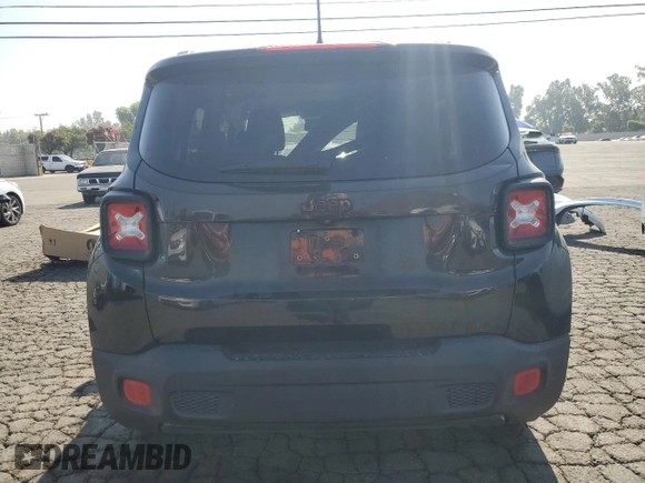 2017 Jeep Renegade Altitude with VIN ZACCJABB6HPG23093, listed as a Copart auction lot 61872965 with 51,408 mi miles and Salvage title. Bid and sale history available at DreamBid. Image 6.