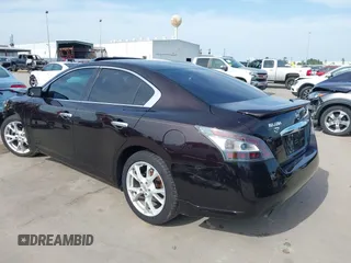 2013 Nissan Maxima S with VIN 1N4AA5AP5DC804461, listed as a IAAI auction lot 42271846 with 158,759 mi miles and . Bid and sale history available at DreamBid. Image 3.