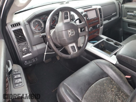 2010 Dodge Ram 3500 Laramie with VIN 3D73Y3CL8AG145884, listed as a Copart auction lot 74077404 with 0 mi miles and Salvage Title. Bid and sale history available at carsss.com. Image 8.