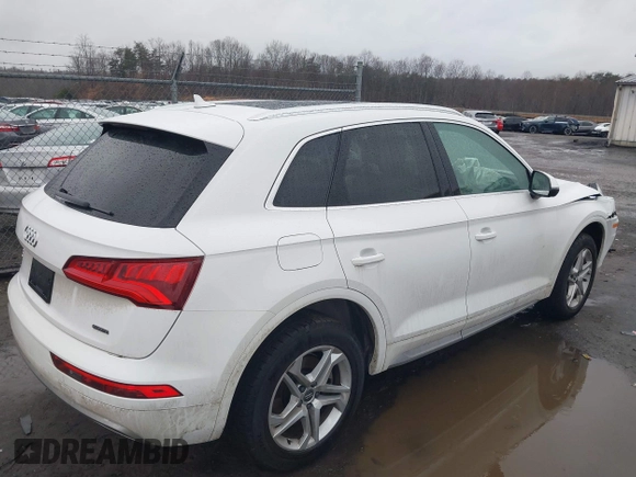 2019 Audi Q5 Premium with VIN WA1ANAFY0K2093743, listed as a IAAI auction lot 41443852 with 63,874 mi miles. Bid and sale history available at carsss.com. Image 4.