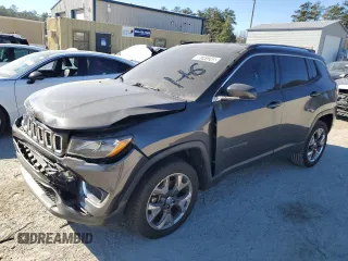 2020 Jeep Compass Limited z VIN 3C4NJDCB3LT133060, wystawiony jako Copart lot #88741245 z przebiegiem 82 469 mil mil oraz Czysty tytuł • Clean title. Historia ofert i sprzedaży dostępna na DreamBid. Obrazek 1.