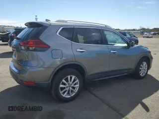 2018 Nissan Rogue SV with VIN KNMAT2MVXJP617573, listed as a Copart auction lot 49113385 with 41,255 mi miles and Salvage Title. Bid and sale history available at carsss.com. Image 3.