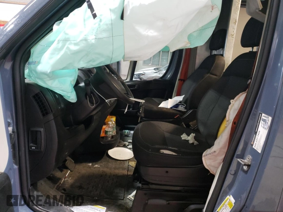 2020 Ram ProMaster Cargo with VIN 3C6URVJG4LE108690, listed as a Copart auction lot 47542605 with 163,992 mi miles and Salvage Title. Bid and sale history available at carsss.com. Image 7.