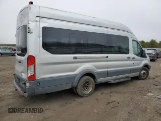 2015 Ford Transit XL z VIN 1FBVU4XG3FKA36240, wystawiony jako Copart lot #49159275 z przebiegiem 123 852 mil mil oraz Szkody całkowita. Historia ofert i sprzedaży dostępna na DreamBid. Obrazek 3.