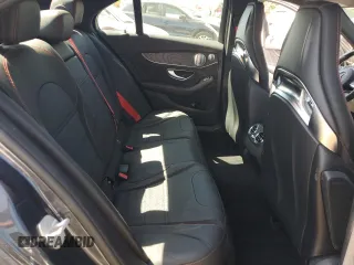 2016 Mercedes-Benz C 450 AMG with VIN 55SWF6EB5GU130534, listed as a Copart auction lot 62310095 with 58,797 mi miles and Salvage title. Bid and sale history available at DreamBid. Image 10.