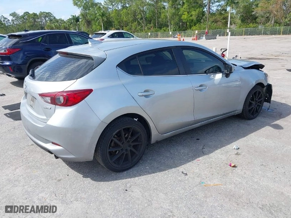 2018 Mazda Mazda3 5-Door Touring with VIN 3MZBN1L35JM194266, listed as a IAAI auction lot 41649431 with 83,122 mi miles. Bid and sale history available at carsss.com. Image 4.