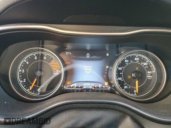 2019 Jeep Cherokee Limited with VIN 1C4PJLDX3KD373579, listed as a Copart auction lot 86581454 with 44,382 mi miles and Salvage title. Bid and sale history available at DreamBid. Image 9.