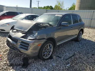 2008 Porsche Cayenne S with VIN WP1AB29P28LA42818, listed as a Copart auction lot 56861075 with 63,406 mi miles and Salvage title. Bid and sale history available at DreamBid. Image 1.