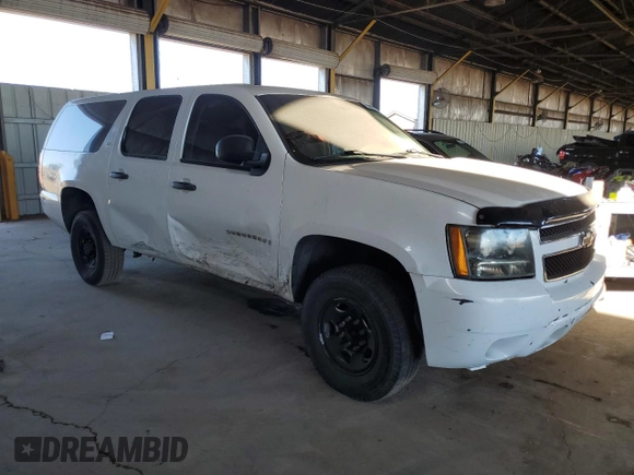 2008 Chevrolet Suburban Commercial with VIN 3GNGK26K88G314040, listed as a Copart auction lot 84406614 with 0 mi miles and Salvage Title. Bid and sale history available at carsss.com. Image 4.