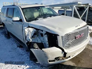 2015 GMC Yukon XL Denali with VIN 1GKS2JKJ8FR674890, listed as a Copart auction lot 45952505 with 120,032 mi miles and Salvage Title. Bid and sale history available at carsss.com. Image 12.