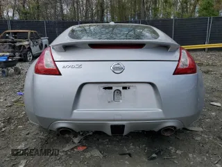 2010 Nissan 370Z with VIN JN1AZ4EH6AM505621, listed as a Copart auction lot 52745505 with 107,660 mi miles and Salvage Title. Bid and sale history available at carsss.com. Image 6.