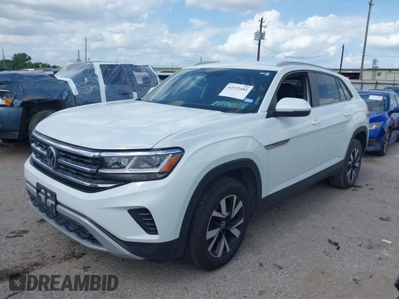 2020 Volkswagen Atlas SE with VIN 1V23C2CA1LC201332, listed as a IAAI auction lot 42372103 with 81,424 mi miles and . Bid and sale history available at DreamBid. Image 2.