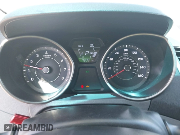 2016 Hyundai Elantra SE with VIN 5NPDH4AE7GH685042, listed as a IAAI auction lot 41975912 with 73,091 mi miles and . Bid and sale history available at DreamBid. Image 7.