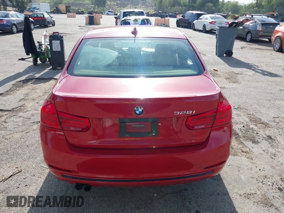 2016 BMW 3 Series 328i with VIN WBA8E9G50GNT82356, listed as a IAAI auction lot 41799119 with 83,337 mi miles. Bid and sale history available at carsss.com. Image 16.