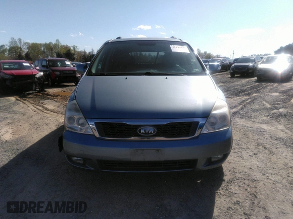 2012 Kia Sedona EX with VIN KNDMH4C70C6420031, listed as a IAAI auction lot 41933639 with 108,130 mi miles. Bid and sale history available at carsss.com. Image 12.