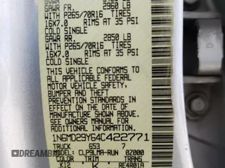 2004 Nissan Frontier SC z VIN 1N6MD29Y64C422771, wystawiony jako Copart lot #47132115 z przebiegiem 151 009 mil mil oraz Szkoda całkowita • Salvage title. Historia ofert i sprzedaży dostępna na DreamBid. Obrazek 15.