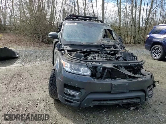 2014 Land Rover Range Rover Sport HSE with VIN SALWR2WF5EA319394, listed as a Copart auction lot 50943535 with 0 mi miles and Salvage Title. Bid and sale history available at carsss.com. Image 11.