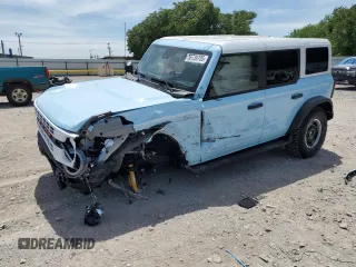 2024 Ford Bronco Heritage Limited Edition z VIN 1FMEE4GP4RLA74109, wystawiony jako Copart lot #56739705 z przebiegiem 6 656 mil mil oraz Szkoda całkowita • Salvage title. Historia ofert i sprzedaży dostępna na DreamBid. Obrazek 1.