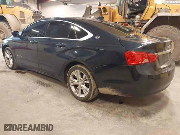 2015 Chevrolet Impala LT with VIN 2G1115SL9F9216362, listed as a IAAI auction lot 42176302 with 125,081 mi miles and . Bid and sale history available at DreamBid. Image 3.