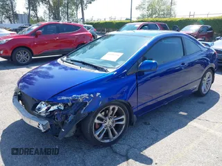 2008 Honda Civic Cpe Si with VIN 2HGFG21558H703002, listed as a IAAI auction lot 41939750 with 155,156 mi miles. Bid and sale history available at carsss.com. Image 2.