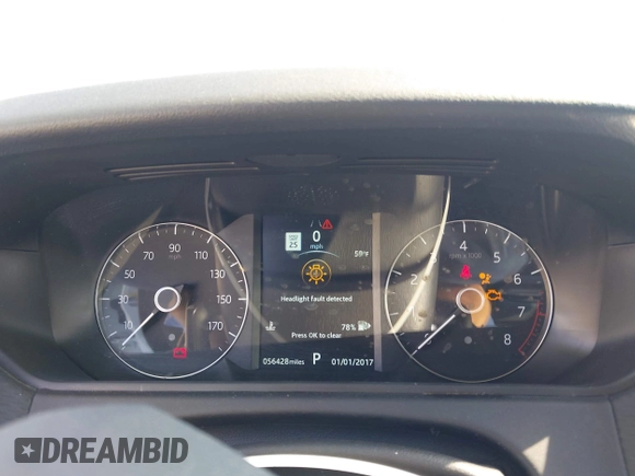 2020 Land Rover Range Rover Velar S with VIN SALYB2EX4LA286280, listed as a IAAI auction lot 42174915 with 56,428 mi miles and . Bid and sale history available at DreamBid. Image 7.