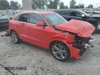 2017 Audi Q3 Premium Plus with VIN WA1JCCFS7HR006062, listed as a Copart auction lot 61395335 with 48,346 mi miles and Clean title. Bid and sale history available at DreamBid. Image 4.