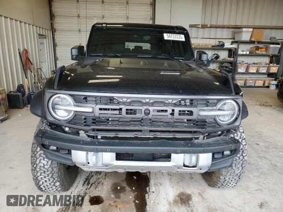 2023 Ford Bronco Raptor with VIN 1FMEE5JR7PLB23414, listed as a Copart auction lot 54733335 with 11,967 mi miles and Salvage title. Bid and sale history available at DreamBid. Image 5.
