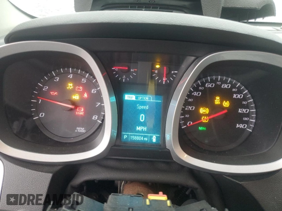 2015 Chevrolet Equinox LT with VIN 2GNFLGE38F6147655, listed as a Copart auction lot 43622335 with 158,804 mi miles and Clean Title. Bid and sale history available at carsss.com. Image 9.