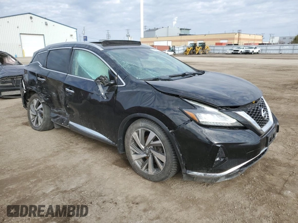 2020 Nissan Murano SL z VIN 5N1AZ2CS8LN102071, wystawiony jako Copart lot #54330705 z przebiegiem 115 000 mil mil oraz Czysty tytuł • Clean title. Historia ofert i sprzedaży dostępna na DreamBid. Obrazek 4.