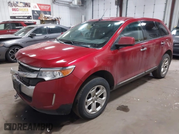 2011 Ford Edge SEL with VIN 2FMDK4JC4BBA38257, listed as a IAAI auction lot 41216860 with 148,351 mi miles. Bid and sale history available at carsss.com. Image 17.