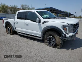 2024 Ford F-150 Raptor with VIN 1FTFW1RJ6RFA64547, listed as a Copart auction lot 64700194 with Not Provided miles and Salvage Title. Bid and sale history available at DreamBid. Image 4.