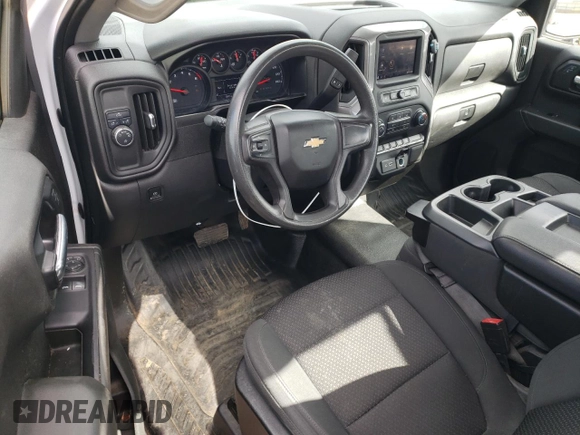 2021 Chevrolet Silverado 1500 Work Truck with VIN 3GCNWAEF5MG250973, listed as a Copart auction lot 47403095 with 78,301 mi miles and Salvage Title. Bid and sale history available at carsss.com. Image 8.